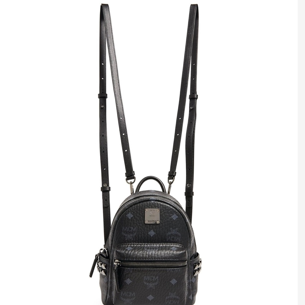 MCM Stark Bebe Boo Backpack in Visetos